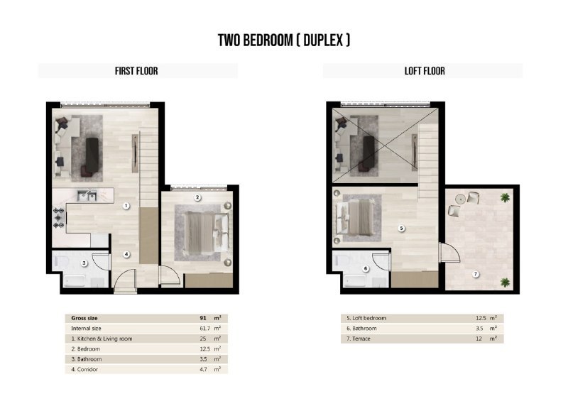 Фото 3 из 3: Продажа 2+1, Богаз, Искеле